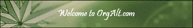 Welcome to OrgAlt.com